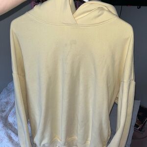 Garage Women's Cowl Neck Yellow Sweater